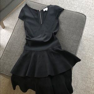 MILLY black mini dress